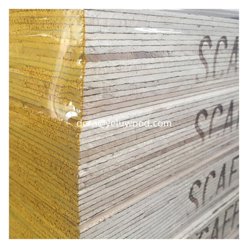 China Factory High-Strength LVL Scaffold Board, Poplar 90x45mm, Construction Grade