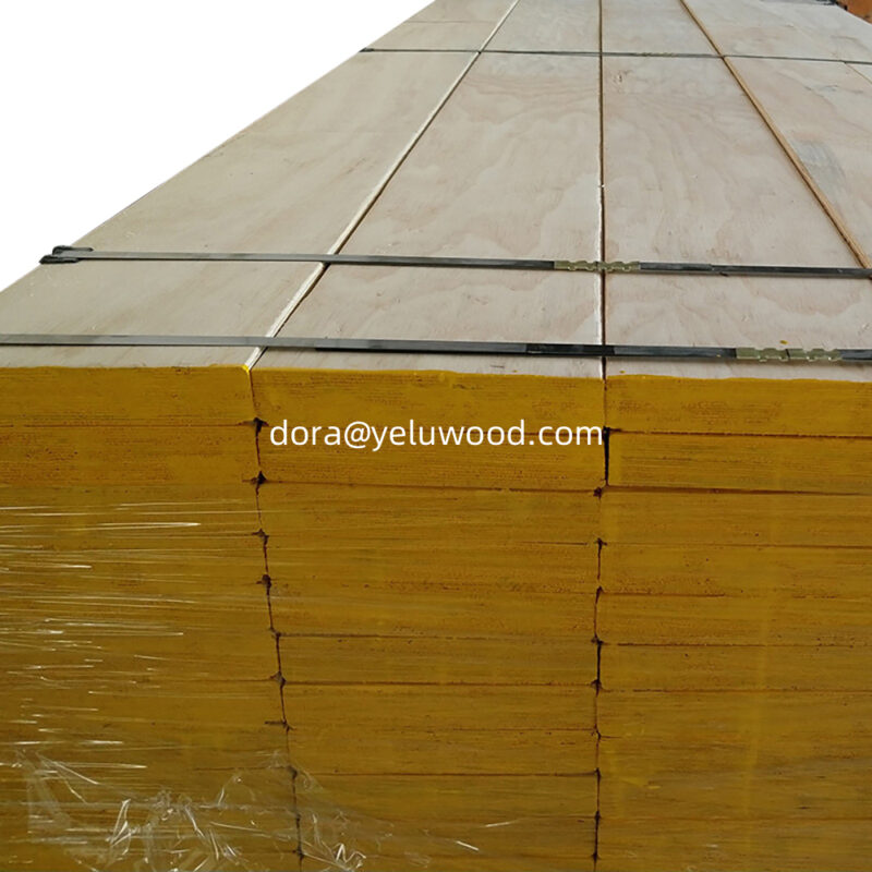 China Factory Pine LVL Scaffold Board, 90x45mm, Phenolic Glue for Durability