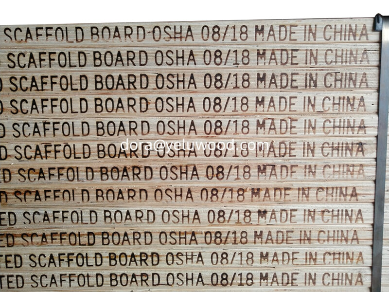 China-Made LVL Scaffold Board, Pine 300x45mm, Laminated Timber for Roof Framing